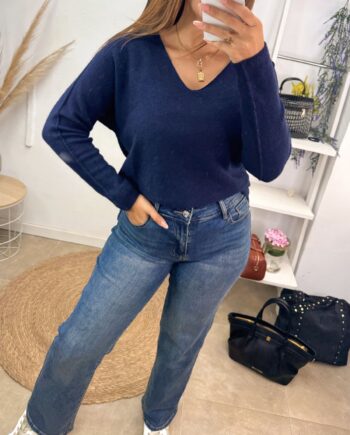 Suéter Basic Azul Marino