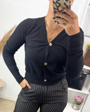 Chaqueta Botones Dorados