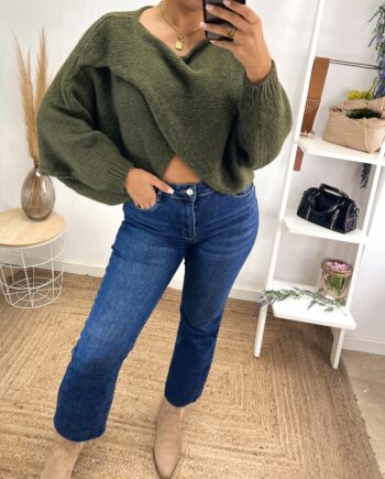 Suéter/Poncho Verde