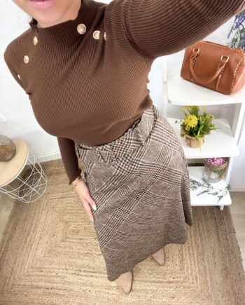 Suéter Botones Dorados