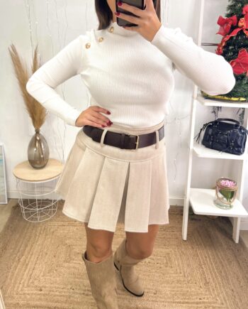 Suéter Botones Dorados