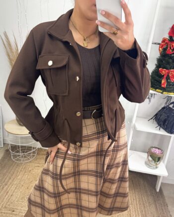 Chaqueta Fruncida