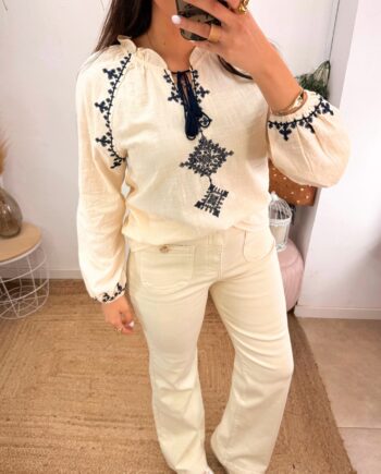 Blusa Bordada