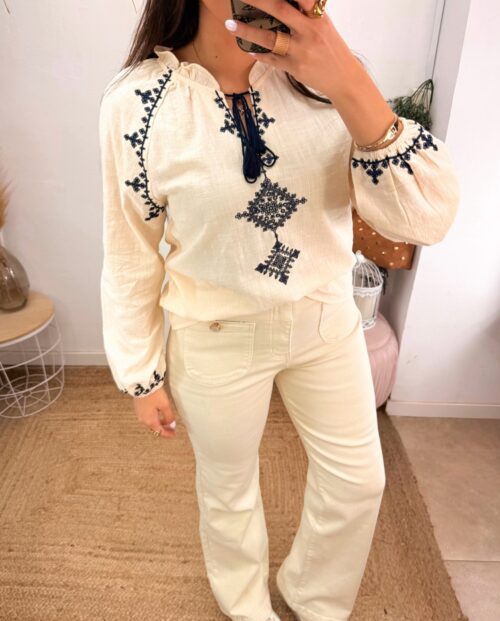 Blusa Bordada