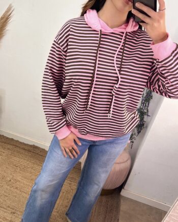 Sudadera Rayas