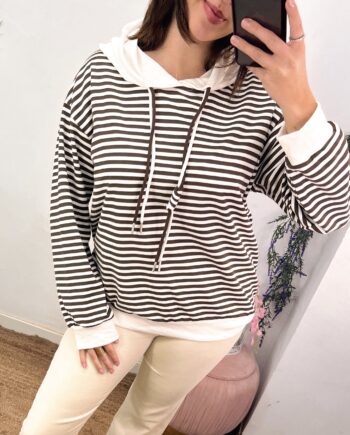 Sudadera Rayas