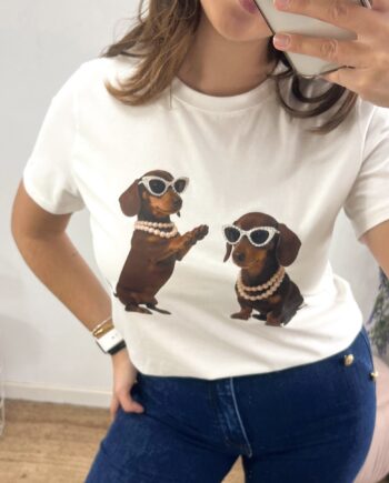 Camiseta Perro Salchicha