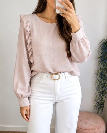 Blusa Rosa