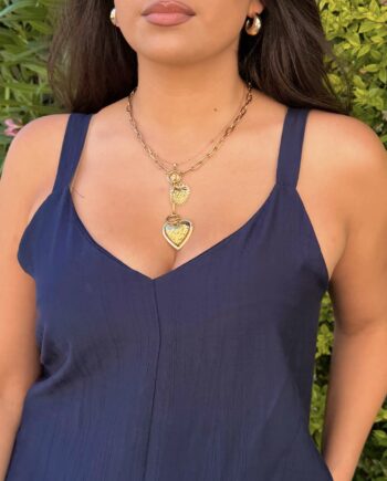 Collar Corazones
