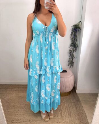 Vestido Turquesa