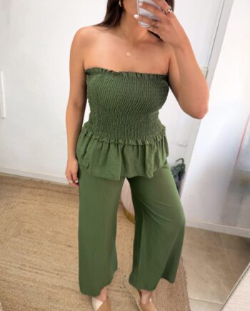 Conjunto Minerva Verde Militar