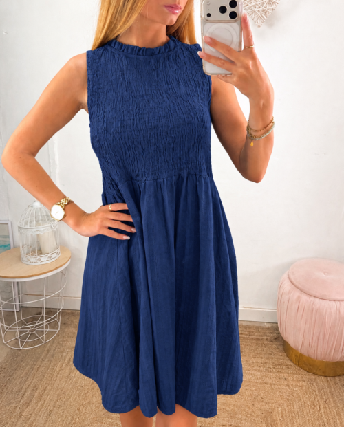 Vestido Capri Azul Marino
