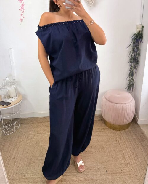Conjunto Agatha Azul Marino