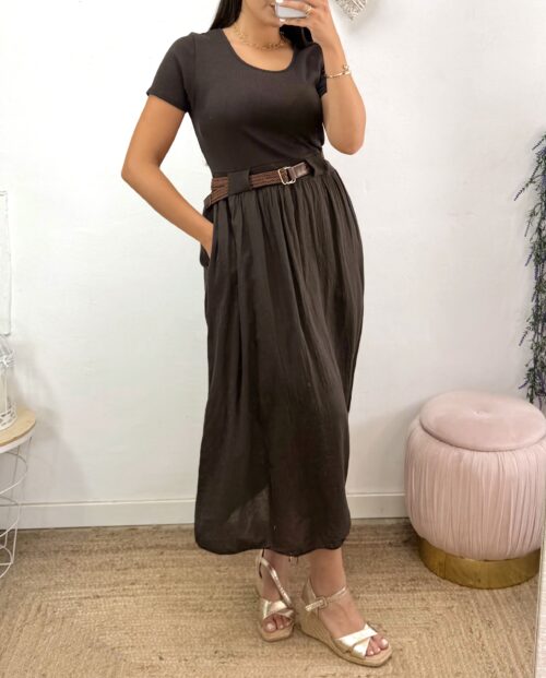Vestido Combinado