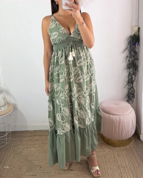 Vestido Bordado