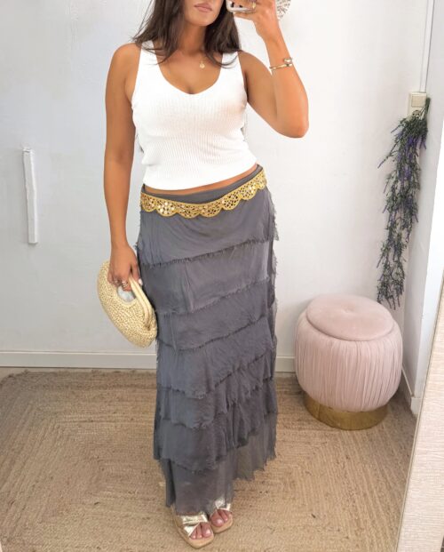 Falda Thais Gris