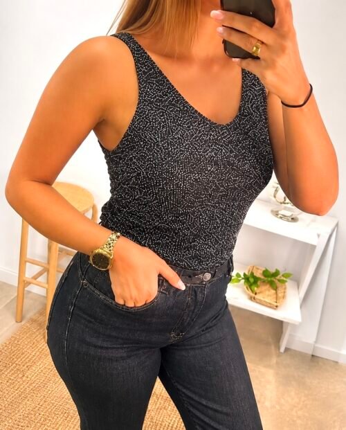 Camiseta Aqua Negra