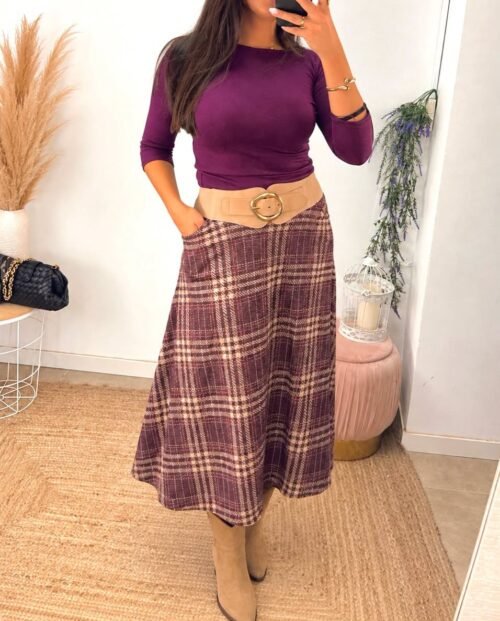 Falda Cuadros