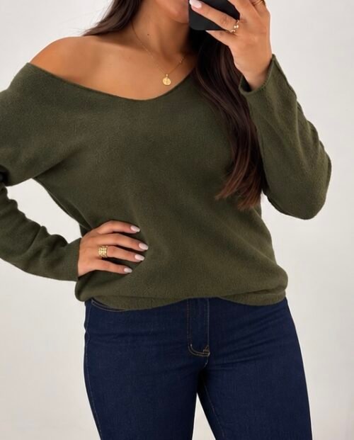 Suéter Basic Verde