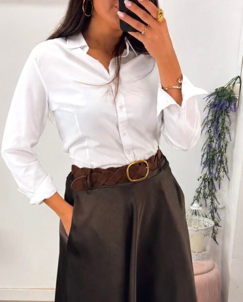 Camisa Básica Blanca