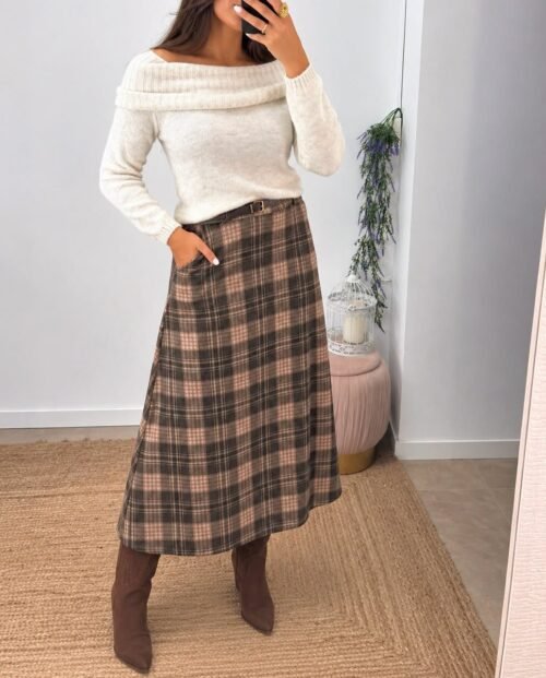 Falda Cuadros