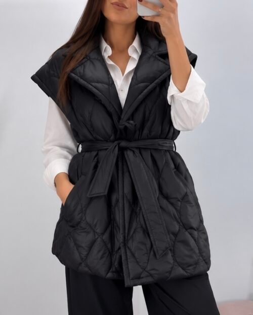 Chaleco Acolchado Negro