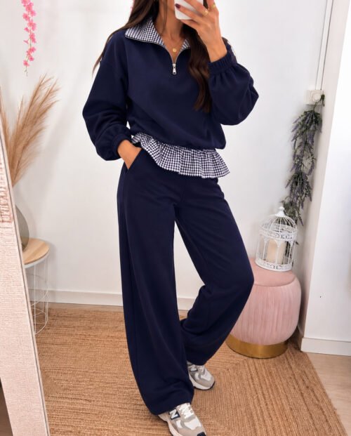 Conjunto Yera Azul Marino