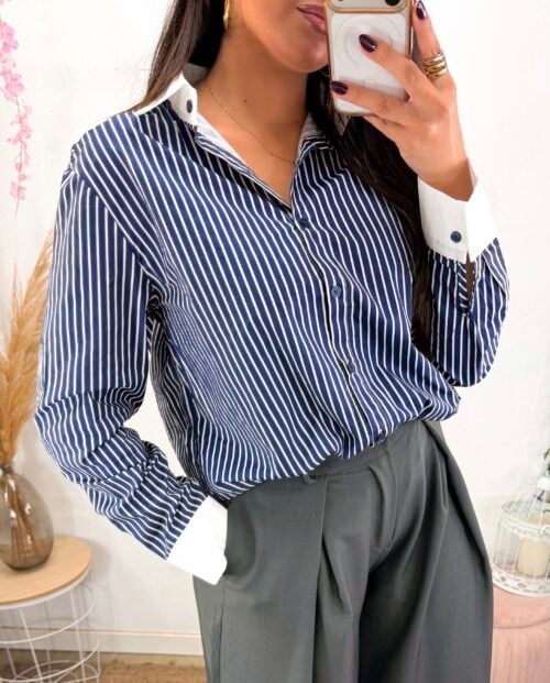 Camisa Bicolor